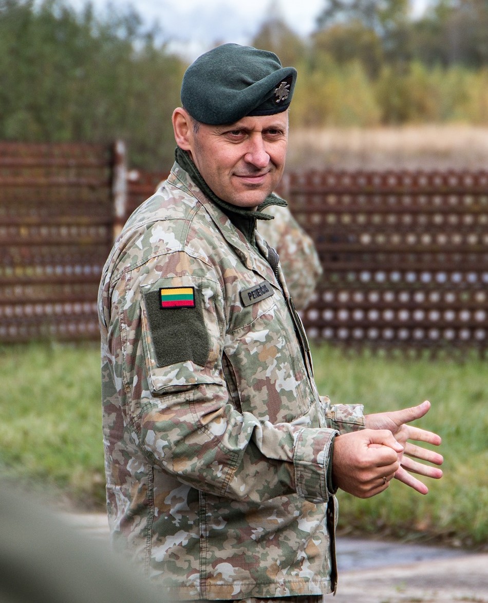 Colonel Mindaugas Petkevicius