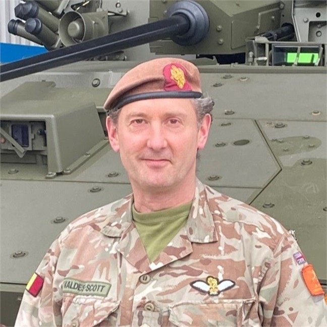 Lieutenant Colonel Charlie Valdes-Scott